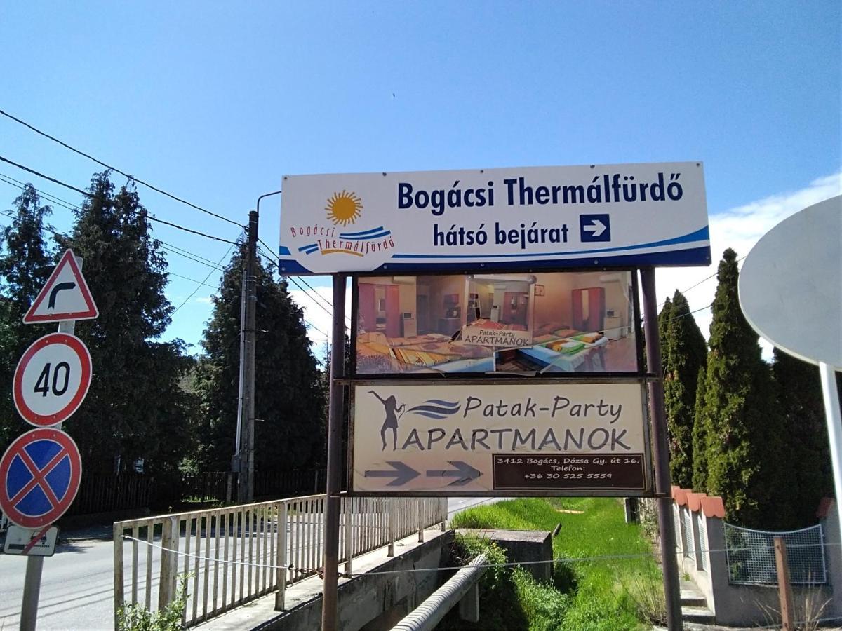 Patak-Party Apartmanok Bogács Εξωτερικό φωτογραφία